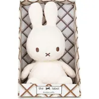 Bon Ton Toys Miffy- the X Label- Bonbon Miffy Creme Kuscheltier in Geschenkbox sitzend 23 cm
