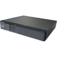 Cisco 860VAE, Ethernet-WAN, Gigabit Ethernet, Schwarz