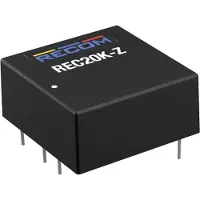 Recom DC-DC-Wandler geregelt 24V 0,833A 1"*1" 2.000V