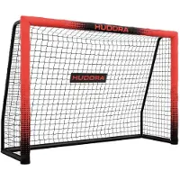 Hudora Pro Tect 180, Fußballziel, Schwarz, Rot, Polyester, Edelstahl, 6 Jahr(e), 1800 mm, 1200 mm