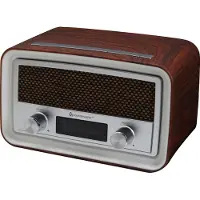 Soundmaster UR190, Uhr, Digital, DAB+, FM, PLL, LCD, 3,5 mm, Weiß