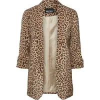 Pieces Blusenblazer "PCBOSELLA 3/4 PRINTED BLAZER NOOS" mit 3/4 Ärmel