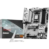 MSI B850 GAMING PLUS WIFI6E, AMD, Sockel AM5, AMD Ryzen 7000 Series, AMD Ryzen 8000 Series, AMD Ryzen 9000 Series, Sockel AM5, 256 GB, DDR5-SDRAM