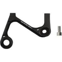 Haibike Lyke Scheibenbremssattel Adapter Silber Silber One Size
