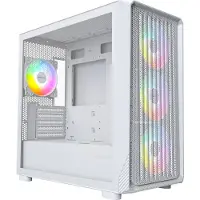 Montech X5M (W), Micro Tower, PC, Weiß, micro ATX, Mini-ITX, Gaming, Multi