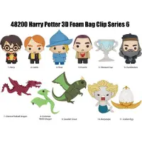 MONOGRAM Harry Potter Serie 6 3d Pvc Taschenclips Display