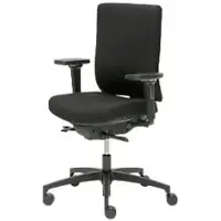 Dauphin Drehstuhl AJ 4845 L NPR Kunststoff Schwarz