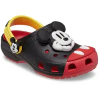 Crocs Clog "Mickey Mouse Classic Clog T" Sommerschuh, Strandschuh, Hausschuh mit Fersenriemen