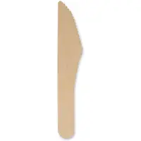 Papstar 120 Messer, Papier pure 15,8 cm natur