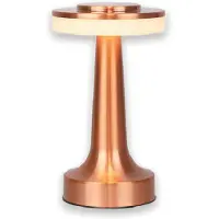 Luxus Europe - Tischlampe Touch Beau Rosé - Kabellose LED-Tischlampe für den Innenbereich – USB-C wiederaufladbar