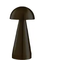 Luxus Europe - Tischlampe Touch Emmanuelle Schwarz - Kabellose LED-Tischlampe für den Innenbereich – USB-C wiederaufladbar