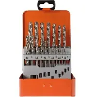 Projahn Spiralbohrer-Set BASIC, 19 kurze Spiralbohrer, in Metallkassette