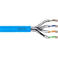 Digitus CAT 6A U/FTP Datenkabel - Verlegekabel, 500 m, Simplex, Eca, 500 m, Cat6a, U/FTP (STP), Blau