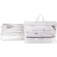 Heckett & Lane Vier-Jahreszeiten Bettdecke Platinum Micro Fiber-155 x 220 cm