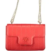Mario Valentino Rosso Polyurethan Damenhandtasche