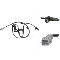 A.B.S. Sensor Raddrehzahl aktiver Sensor 1.070 mm Kabel . für u.a. KIA CEED