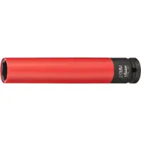 Vigor Schlagschrauber Steckschlüsseleinsatz lang V5932 1/2" Sechskant SW 21 mm
