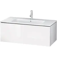 Duravit Waschtischunterbau L-CUBE 1020x481x400mm nussbaum natur