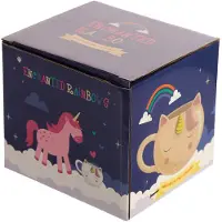 Nobrand Regenbogen-Einhorn-förmige Keramiktasse