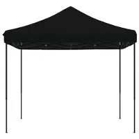 vidaXL Partyzelt Faltbar Pop-Up Schwarz 292x292x315 cm