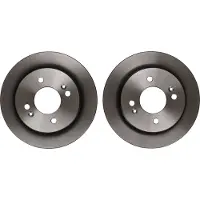 TRW Bremsscheibe DF6949 hinten, voll, 1 Stück