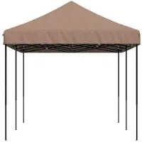 vidaXL Partyzelt Faltbar Pop-Up Braun 580x292x315 cm