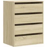 vidaXL Kommode Sonoma-Eiche 60x41x76 cm Holzwerkstoff