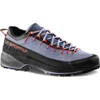La Sportiva TX4 Evo Woman, Stone-Blue/Cherry Tomato, 36, Approach, Shoes -