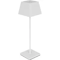Sigor LED-Außentischleuchte NUINDIE weiss eckig