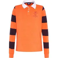 Polo Sylt Poloshirt in Orange/ Pflaume | Gr.: 158/164