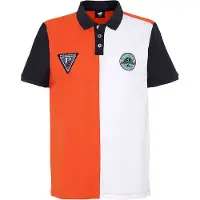 Polo Sylt Poloshirt in Orange/ Weiß/ Schwarz | Gr.: 146/152