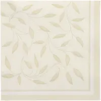 Papstar Servietten "ROYAL Collection" 1/4-Falz 40 cm x 40 cm champagner "New Mediterran", 8 x 20 Stück 160 Stück