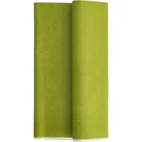 Papstar 10 Tischdecken, Tissue ROYAL Collection 120 cm x 180 cm olivgrün