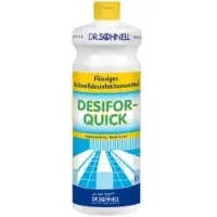 DR. SCHNELL GmbH & Co. KGaA Flächendesinfektion DESIFOR-QUICK, begrenzt viruzid, Desinfektionsmittel zur Schnelldesinfektion alkoholbeständiger Oberflächen, 1 Liter - Flasche, mit Sprühkopf