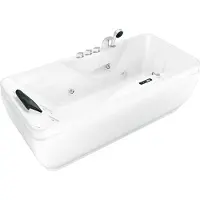 AcquaVapore Whirlpool Pool Badewanne Wanne W49-PL 170x80cm mit Farblichtherapie