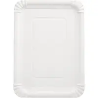 Papstar 25 Teller, Pappe "pure" rund weiss