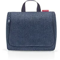 Reisenthel - toiletbag XL Herringbone Dark Blue - Kulturbeutel , 4 l