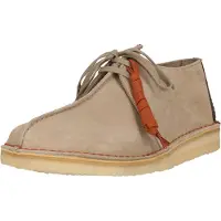 Clarks Originals Schnürschuhe Desert Trek mit dezenten Logo-Details 1247 Sand Suede 41