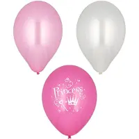 Papstar Luftballons Ø 29 cm farbig sortiert "Princess" 72 Stück