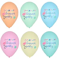 Papstar Luftballons Ø 29 cm farbig sortiert "Summerparty" 72 Stück