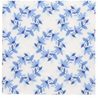 Papstar Servietten, 3-lagig 1/4-Falz 33 cm x 33 cm "Blue Wreaths" 200 Stück
