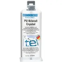Weicon Easy-Mix PU Kristall | Polyurethan-Klebstoff, glasklar | 50 ml | glasklar