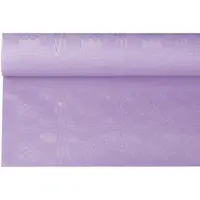 Papstar Papiertischtuch mit Damastprägung 6 m x 1,2 m Lila