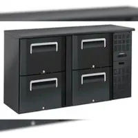 Casselin Barkühlschrank 2 x 2 Schubladen CAB22T