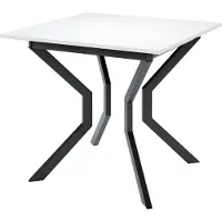 Masseno ESSTISCH MARCO M 85 cm - 125 cm / 85 cm x 77 cm Ausziehbar Esszimmertisch, Küchentisch, Quadratischer Tisch, Modern Design