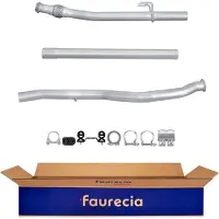 Hella Abgasrohr Mitte FAURECIA Aftermarket-Expertise passend für PEUGEOT 206