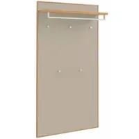 Möbel Kraft Garderobenpaneel Tiba , weiß , Holzwerkstoff , Maße (cm): B: 83 H: 183 T: 29.0