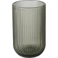 Boltze Rigano Trinkglas dunkelgrau 13cm (1 Stück)