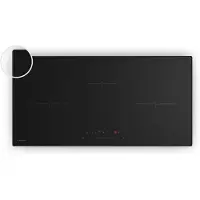 Klarstein Velaire Induktionskochfeld - 80cm, 3-Zonen, 5500W Boost, Touch-Slider, Timer, Kindersicherung, Restwärmeanzeige, Glas, Minimalistisches Design, Kochfeld Induktion