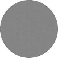 vidaXL Pool-Bodentuch Hellgrau Ø244 cm Polyester Geotextil